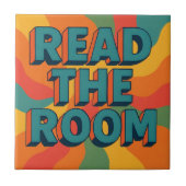 Lesen Sie den Zimmerretro Fliese (Vorderseite)