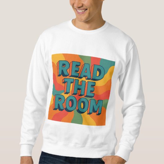 Lesen Sie den Zimmerretro Sweatshirt (Vorderseite)