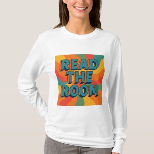 Lesen Sie den Zimmerretro T-Shirt (Vorderseite)