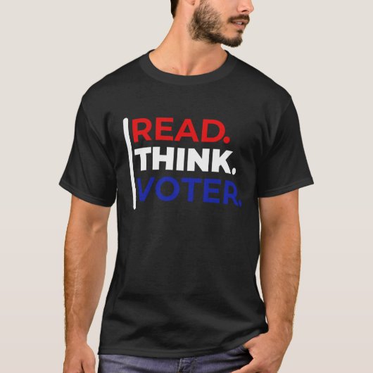 Lesen Sie die Abstimmung T-Shirt (Vorderseite)