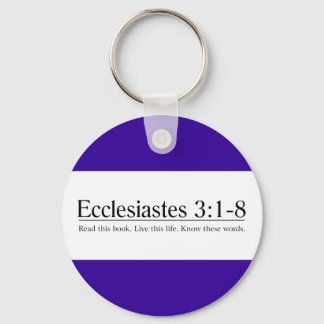 Lesen Sie die Bibelkirche 3:1-8 Schlüsselanhänger