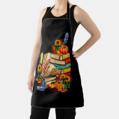 Lesen Sie die Bibliothek Lover Reader Pumpkin Tha Schürze (InSitu)