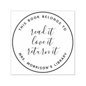 Lesen Sie die Liebe, die es zurückgibt | Dieses Bu Permastempel (Design)