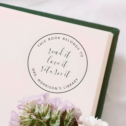 Lesen Sie die Liebe, die es zurückgibt | Dieses Bu Permastempel