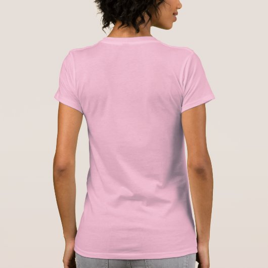 Lesen Sie die negativen Kommentare nicht T-Shirt (Rückseite)