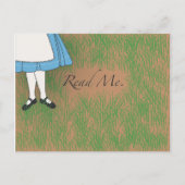 Lesen Sie die Postkarte (Vorderseite)