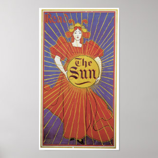 Lesen Sie die Sonne Poster