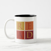 LESEN Sie die Tasse (dunkel) (Links)