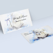 Lesen Sie die Teddy Bear Business Card Visitenkarte