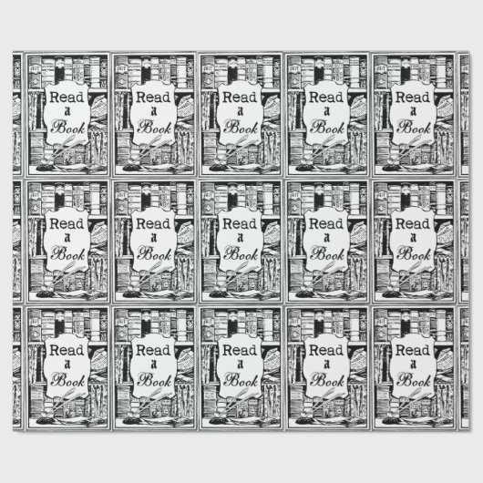 Lesen Sie ein Buch Geschenkpapier (Flach)