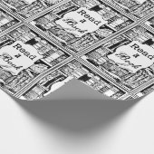 Lesen Sie ein Buch Geschenkpapier (Ecke)