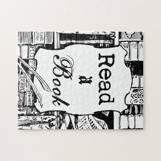 Lesen Sie ein Buch Puzzle (Horizontal)