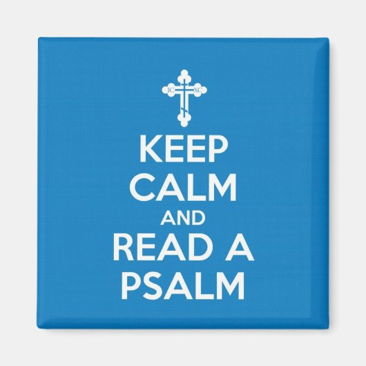 Lesen Sie ein Psalm Magnet (Vorne)