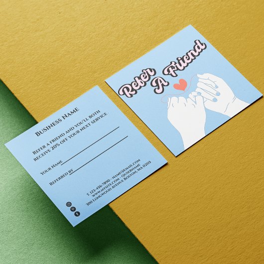 Lesen Sie eine Illustration zum Schriftart eines f Empfehlungskarte