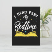 Lesen Sie Geschenke, die ich gelesen habe, und Büc Einladung (Stehend Vorderseite)