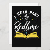 Lesen Sie Geschenke, die ich gelesen habe, und Büc Einladung (Vorne/Hinten)