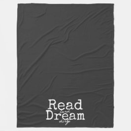 Lesen Sie harte schmutzige Fleece-Traumdecke Fleecedecke