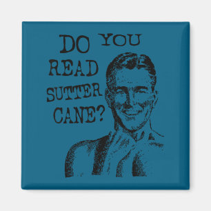 Lesen Sie Horror-Fiction Dark Humor Magnet