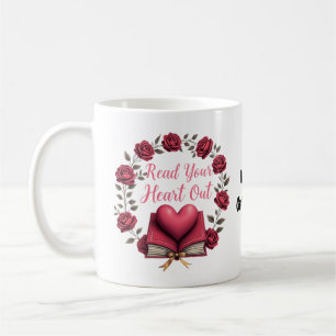 Lesen Sie Ihr Herz Aus Ein Zuhause für Buchliebhab Kaffeetasse
