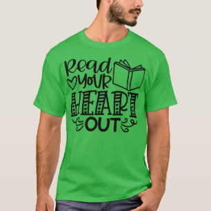 Lesen Sie Ihr Herz-Kreislauf-Buch Lover Bookworms T-Shirt