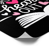 Lesen Sie Ihr Herz Niedlich für Lehrerin Frauen Li Poster (Ecke)