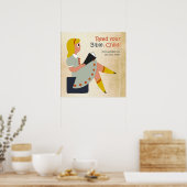 Lesen Sie Ihre Bibel, Kind Poster (Küche)