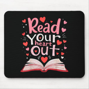 Lesen Sie Ihren Lehrer zum Valentinstag vor Mousepad
