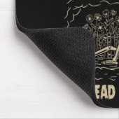 Lesen Sie in Peace Skeleton Bücher lesen Funny Hal Mousepad (Ecke)