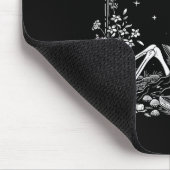 Lesen Sie in Peace Spooky Lehrer Skeleton Trick le Mousepad (Ecke)