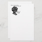 Lesen Sie Jane Austen Briefpapier (Vorne/Hinten)