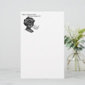 Lesen Sie Jane Austen Briefpapier (Stehend Vorderseite)