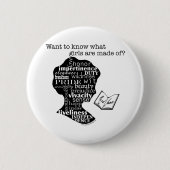 Lesen Sie Jane Austen Button (Vorderseite)