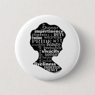 Lesen Sie Jane Austen-Miniatur Button