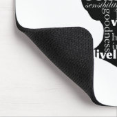 Lesen Sie Jane Austen-Miniatur Mousepad (Ecke)