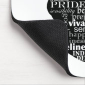 Lesen Sie Jane Austen Mousepad (Ecke)