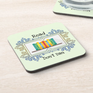 Lesen Sie keine Getränkeabdeckung verbieten Getränkeuntersetzer