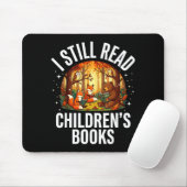 Lesen Sie Kinderbücher - Waldtier Eulenbuch Mousepad (Mit Mouse)