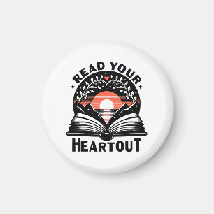 Lesen Sie Lover Lesen Sie Ihren Heft Out Book Nerd Magnet