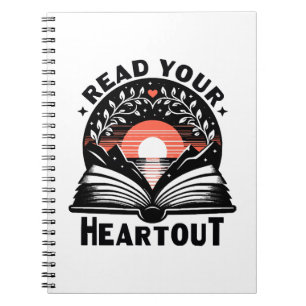 Lesen Sie Lover Lesen Sie Ihren Heft Out Book Nerd Notizblock