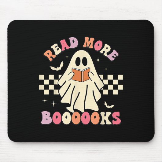 Lesen Sie mehr Booooks Niedlich Ghost Read more Bo Mousepad (Vorne)