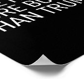 Lesen Sie mehr Bücher als Trump Poster (Ecke)