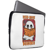 Lesen Sie mehr Bücher Bibliothek Ghost Reading Hal Laptopschutzhülle (Vorne Rechts)