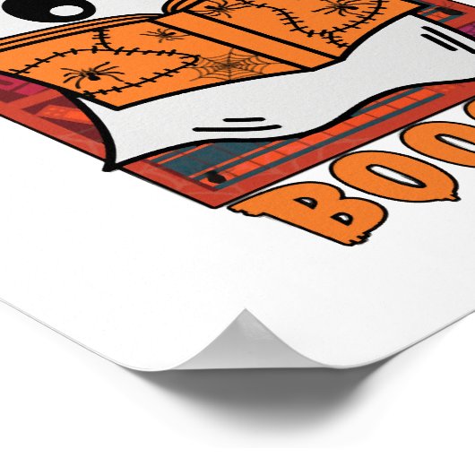 Lesen Sie mehr Bücher Bibliothek Ghost Reading Hal Poster (Ecke)