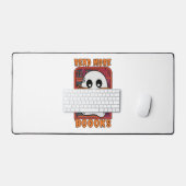 Lesen Sie mehr Bücher Bibliothek Ghost Reading Hal Schreibtischunterlage (Tastatur & Maus)