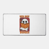 Lesen Sie mehr Bücher Bibliothek Ghost Reading Hal Schreibtischunterlage (Vorderseite)