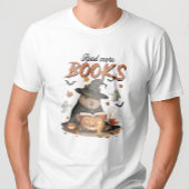 Lesen Sie mehr Bücher Capybara Halloween Funny T - T-Shirt