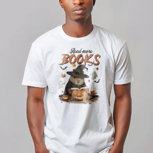 Lesen Sie mehr Bücher Capybara Halloween Funny T - T-Shirt