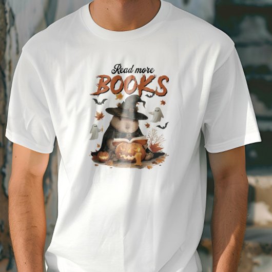 Lesen Sie mehr Bücher Capybara Halloween Funny T - T-Shirt