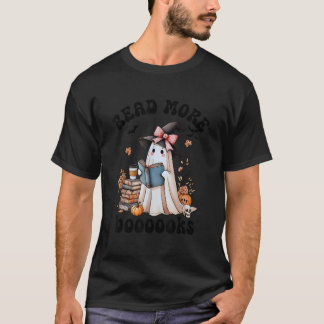 Lesen Sie mehr Bücher, die Ghost-Lesedokumente les T-Shirt
