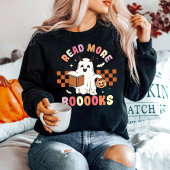 Lesen Sie mehr Bücher, die zu Halloween gespannt s Sweatshirt